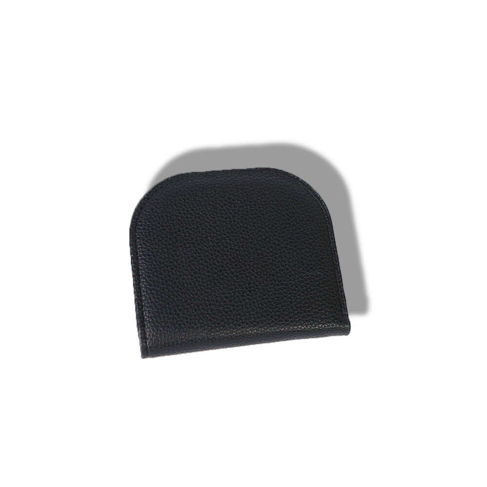 Solid Color Ultra-thin Semi-circle Short Women's Wallet High-end Feel Money Clip Student Mini Coin Purse