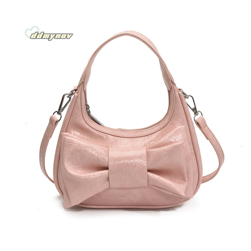 Summer Stylish Bowknot Handbag for Women 2025 New Korean Fashionable Elegant Versatile Shoulder Crossbody Bag Trendy ddmynov ddmynov