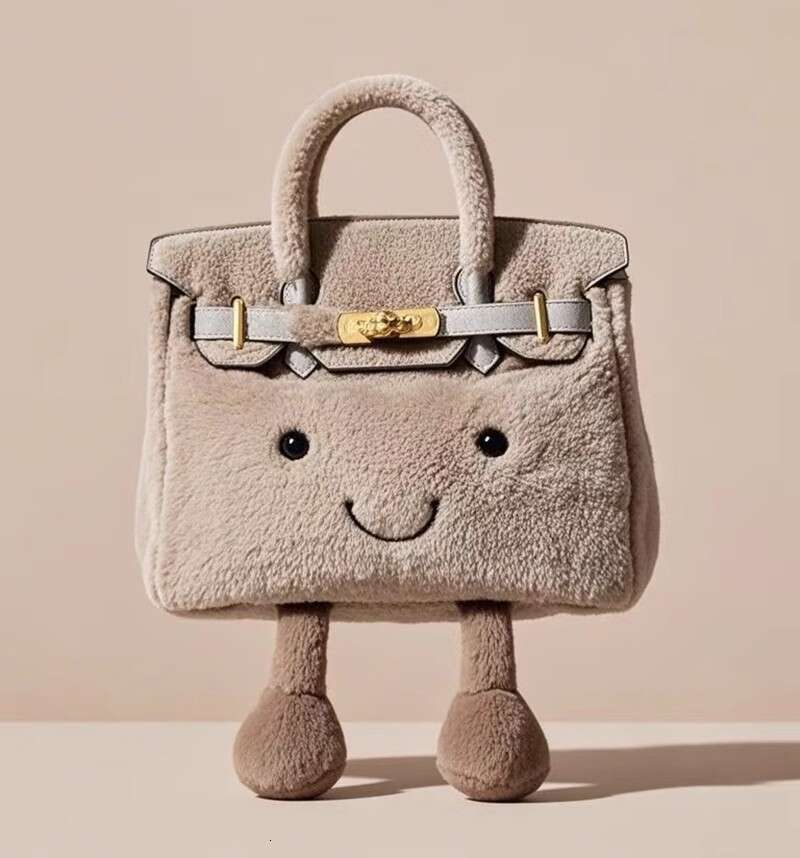 Hot selling Cute Plush Storage Bag Tote Crossbody Bag Large Capacity Daily Handbag Shoulder Bag Dual Purpose Bag Gift for Women designer bag