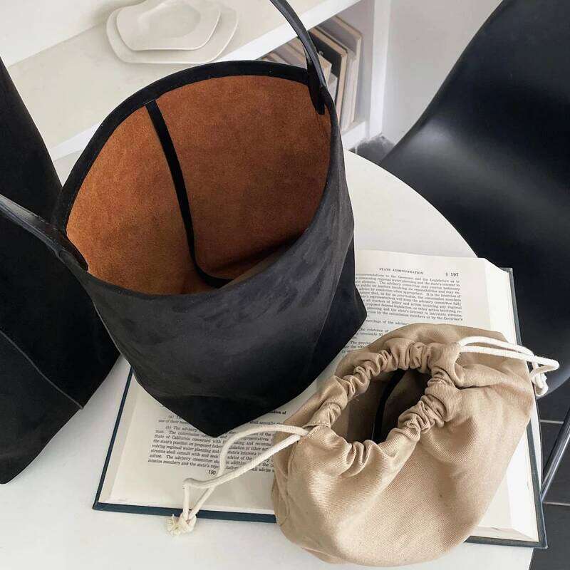 Women's Bags Designer Custom Initials Genuine Leather Bucket Bags For Women Designer Handbags And Purses New In Cowhide Underarm Shoulder
