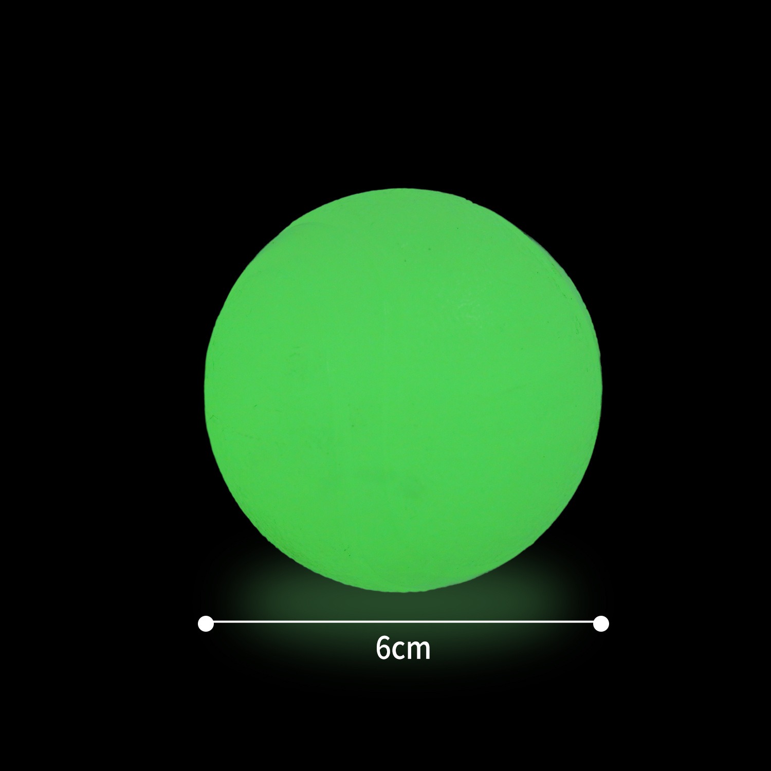 Nighttime Interactive Puppy Game Tool Long-lasting Fluorescent Balls Made from Harmless Plastic