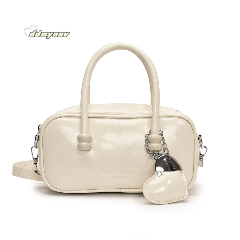 Niche Simple Elegant Handbag for Women 2025 Spring Summer New Fashion Gentle Casual Commuter Shoulder Crossbody Bag ddmynov