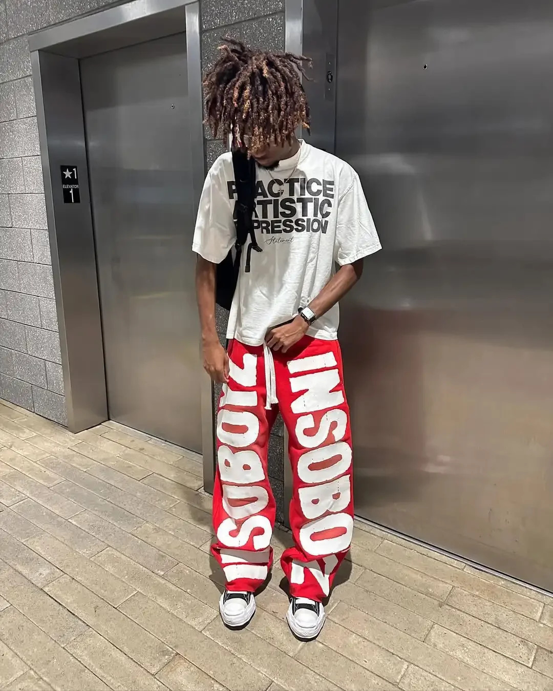 American Fashion Y2K Harajuku Hip Hop Casual Wide legs Trousers Street Retro Letter Patch Baggy Jogging Pants Men And Women 250612