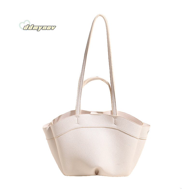 Fashion Tote for Women Autumn Winter 2024 New Large Capacity Commuter Handbag Basket Shoulder Crossbody Bag ddmynov ddmynov