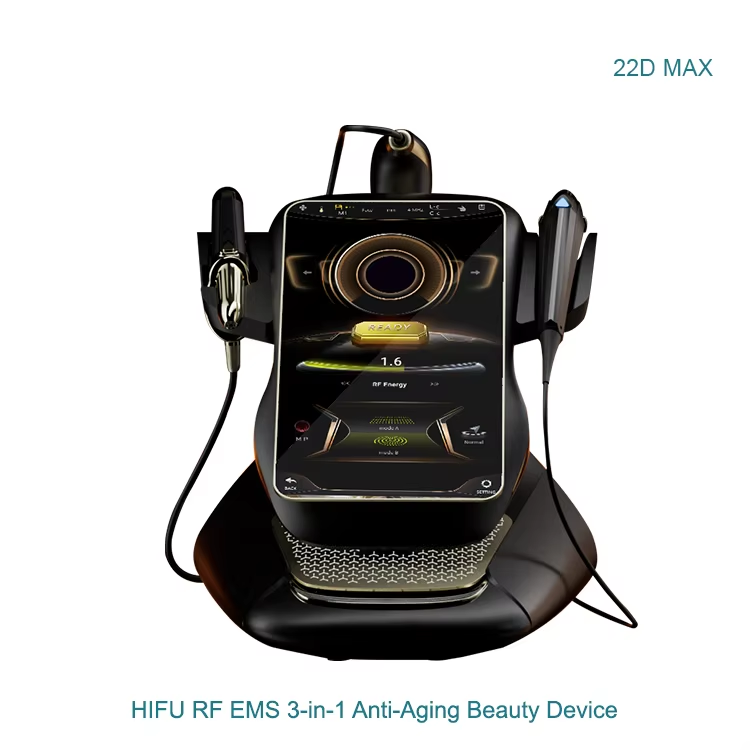Newest Multi-Functional 3 In 1 Hifu High Intensity Focused Ultrasound RF EMS 25D Firming Face Lifting Body Slimming 360 Max Hifu Machine