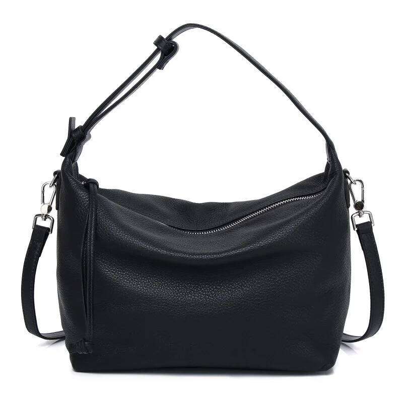 Versatile Genuine Soft Leather Crossbody For Women New Lightweight Shoulder Diagonal Underarm Bag Daily Commuter Handbags