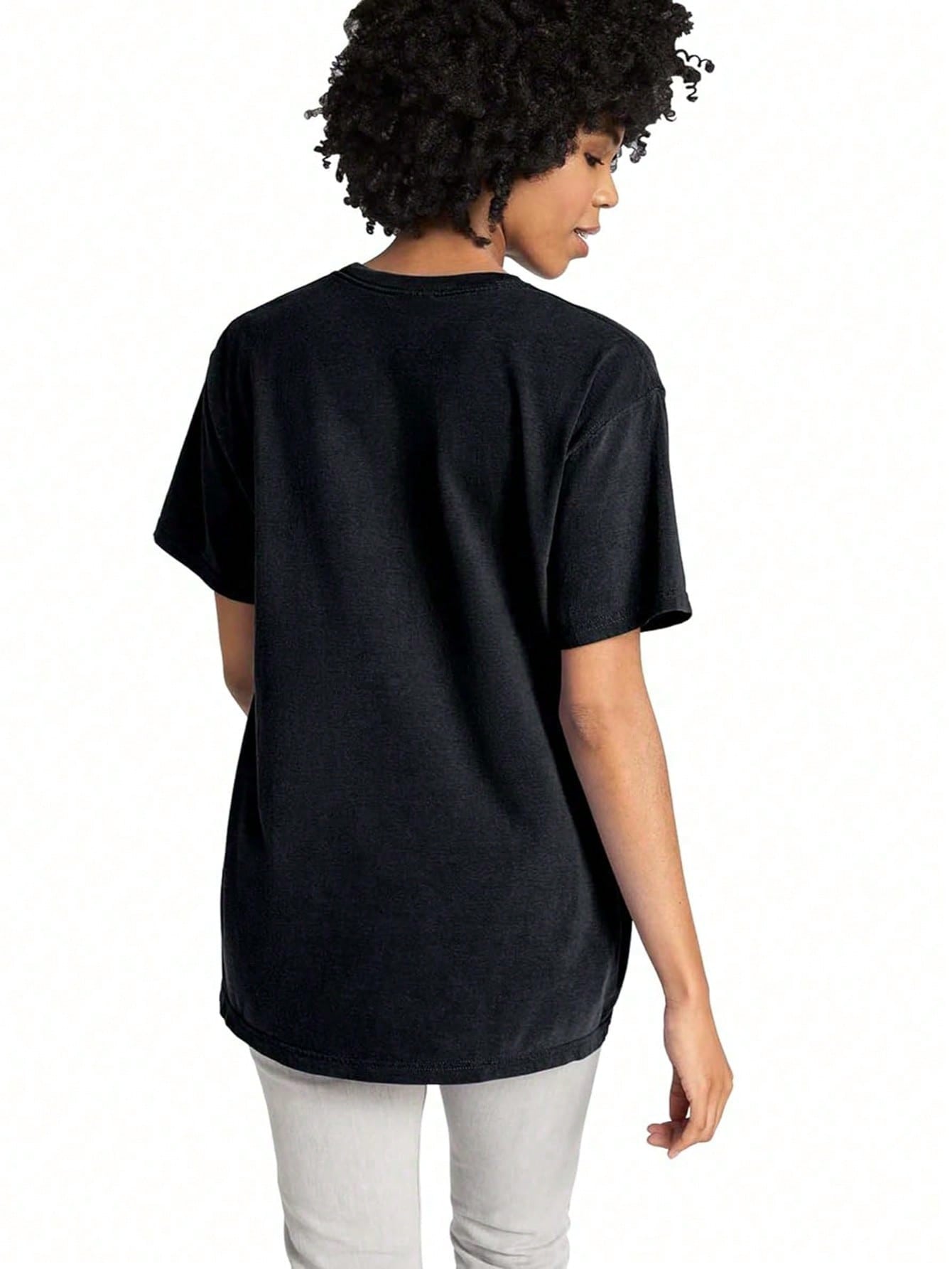 Retro Sausage T-shirt for Both Men and Women Classic Thick Cotton T-shirt with Printed Pattern Women's Casual Short-sleeved Top