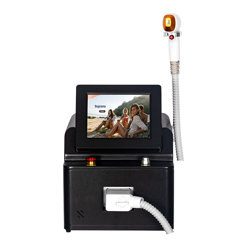 Diode Laser755 808 1064NM Multi Wavelengths Hair Removal Machine Cooling Head Painless Laser Epilator Face Body Hair Removal