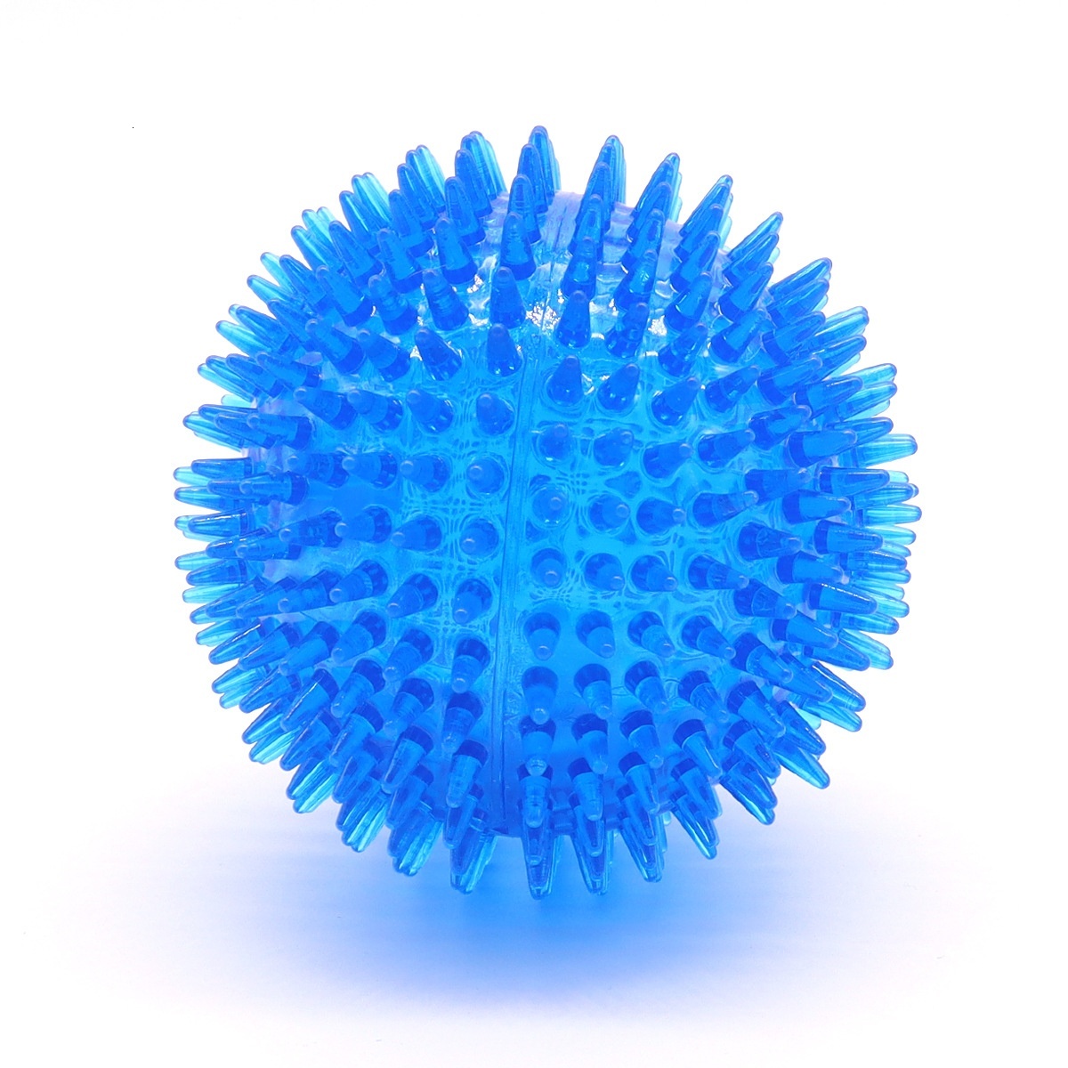 Dog Toy Durable Chewable TPR Pet Indestructible Toy Self-Entertainment Sound Dog Ball Supplies