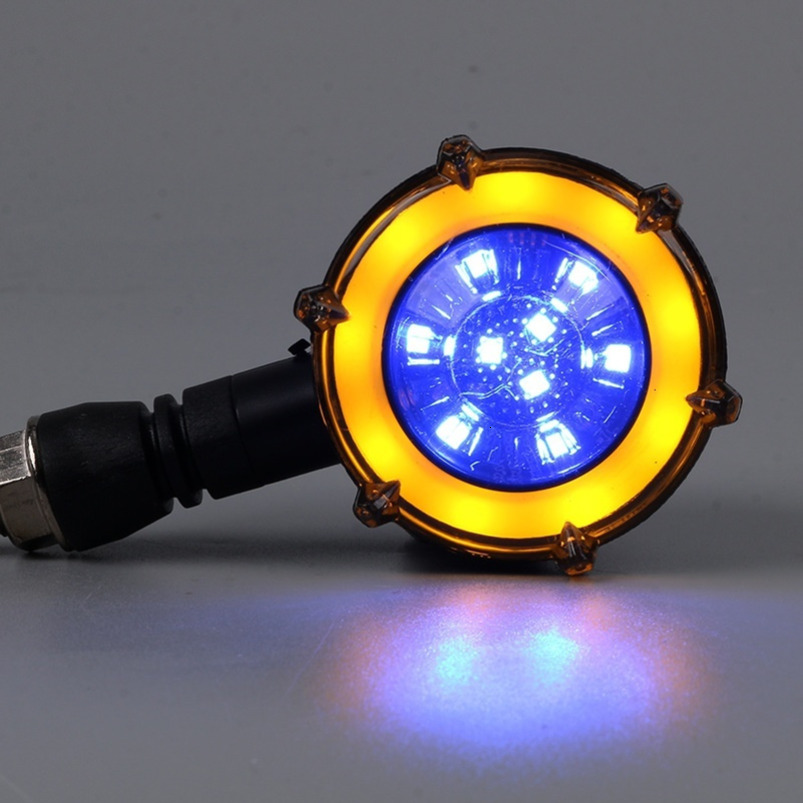 Turbo LED Signal Light Harley Motorcycle Turn Indicator Universal Modification Parts turn signal