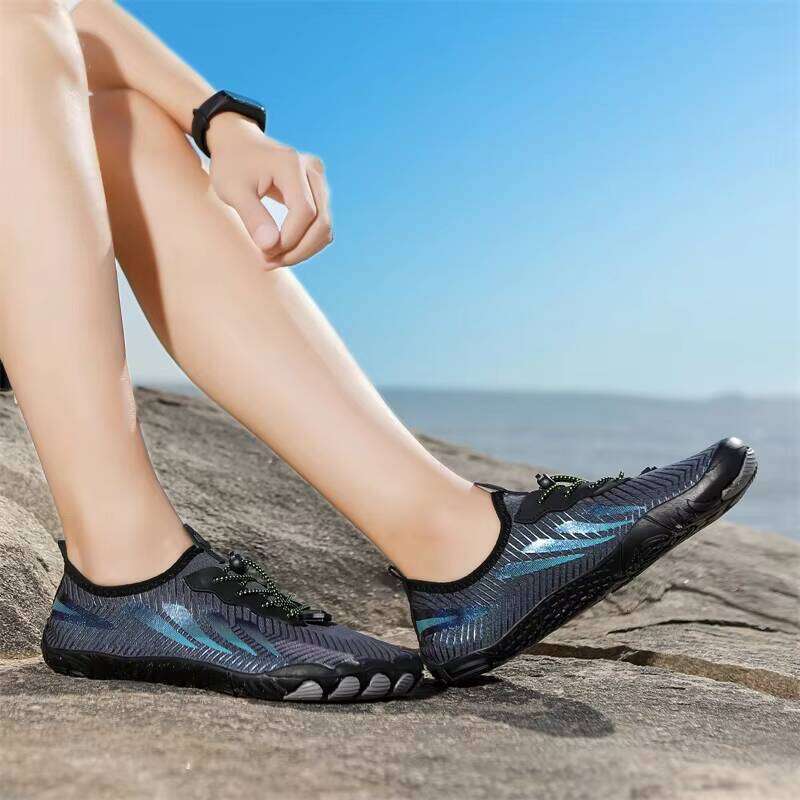 Outdoor Unisex Water Sport Rubber Beach Quick Dry Barefoot Non Slip Wading Shoes