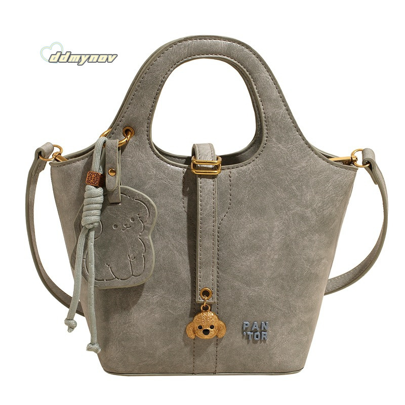 Summer 2025 New Style Basket Cute Dog Handbag Large Capacity Mother and Child Shoulder Crossbody Bag ddmynov ddmynov ddmynov