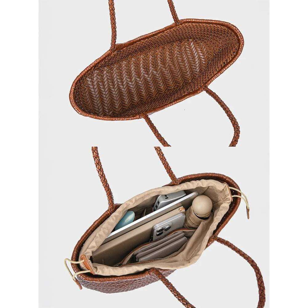 Women s HandleBags New Summer Seaside Beach Vacation Weaving Casual Leather Shopping Bag Vintage Big Tote
