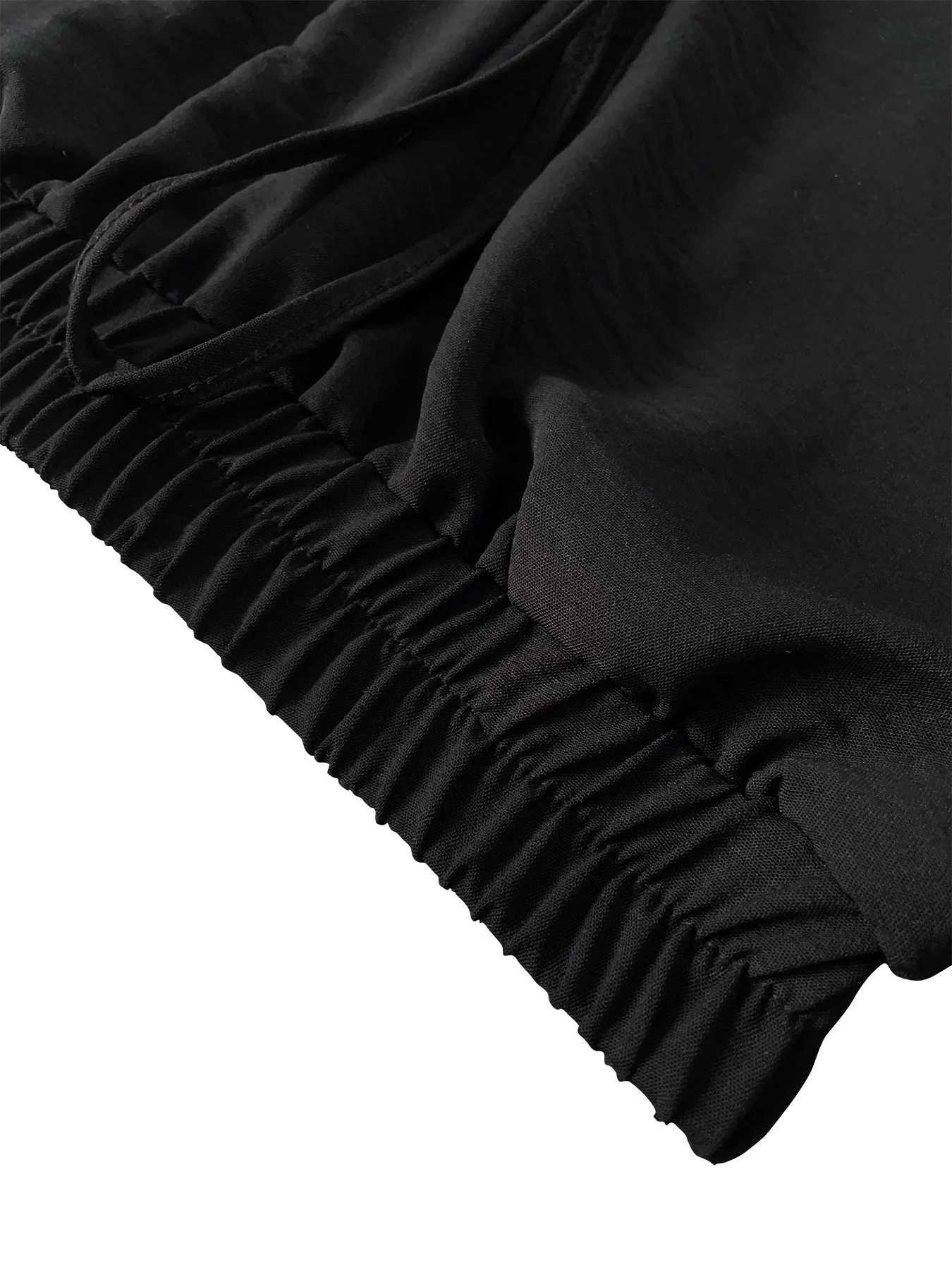 Womens Spring/Summer/Autumn New Solid Color Ice Silk Wide Leg Pants Loose Pants Casual PantsXJ250616