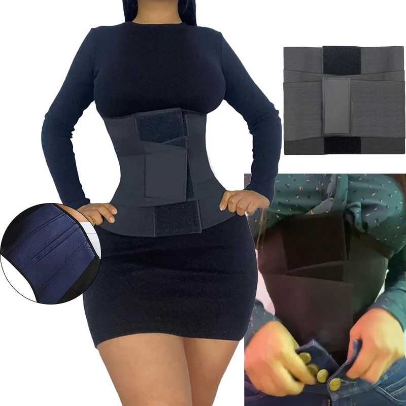 High Elasticity Women Fitness Lose Weight Compression Double Waist Trainer Fat Tummy Control Waist Trimmer Back Support Belt Gym W250616