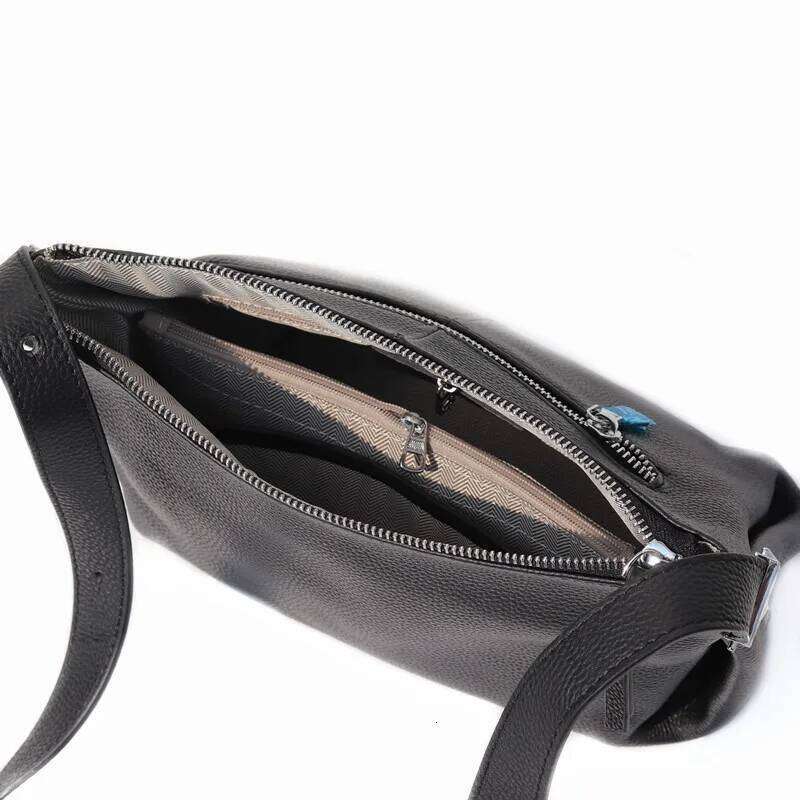 Women Genuine Leather Crossbody Fashion Solid Color Adjustable Strap Underarm Shoulder Bag Designer Handbag And Purses Trend