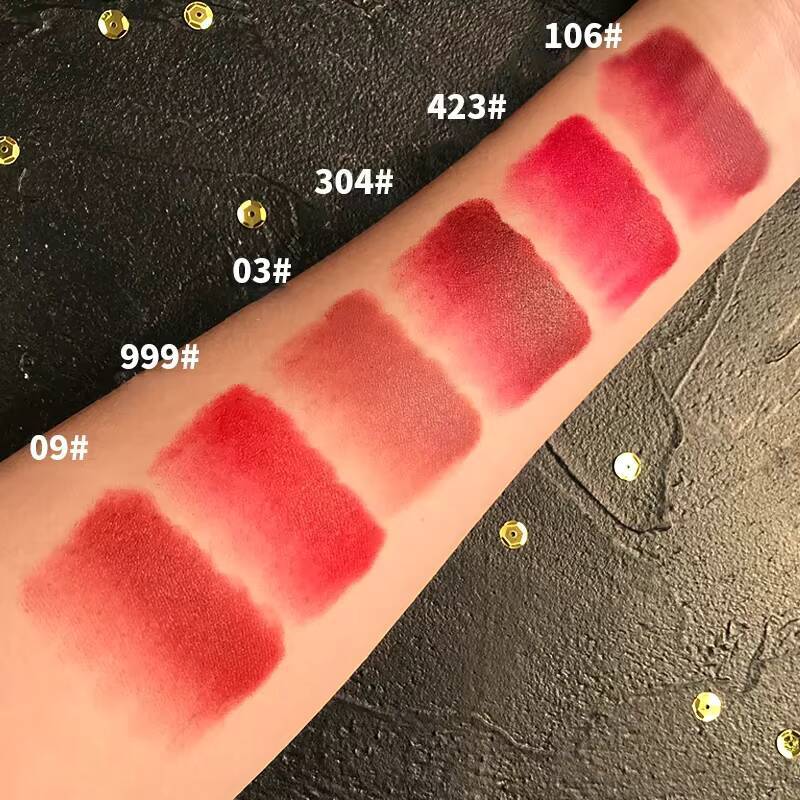 New Mini 12-color Capsule Set Waterproof Non-stick Cup Carry Pill Novelty Lips Makeup DIY Lipstick For Women happy