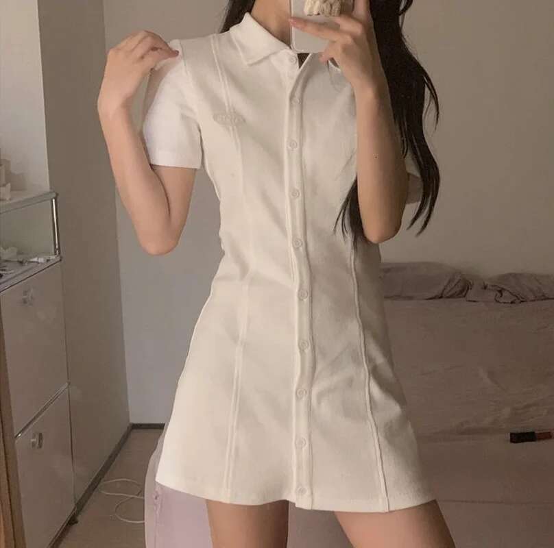 Womens Dress Short Mini Pink Vintage Clothing Shirt Sensual Sexy Tshirts Female Dresses 2024 Y2k Cheap Casual Loose Summer Sale