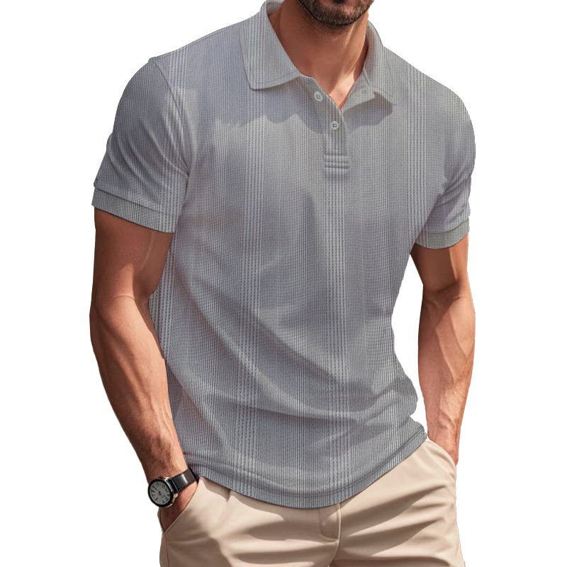 Luxury polo Men's ClothingTees t shirts Men's British-style golf short-sleeved breathable POLO shirt European code: S-3XL