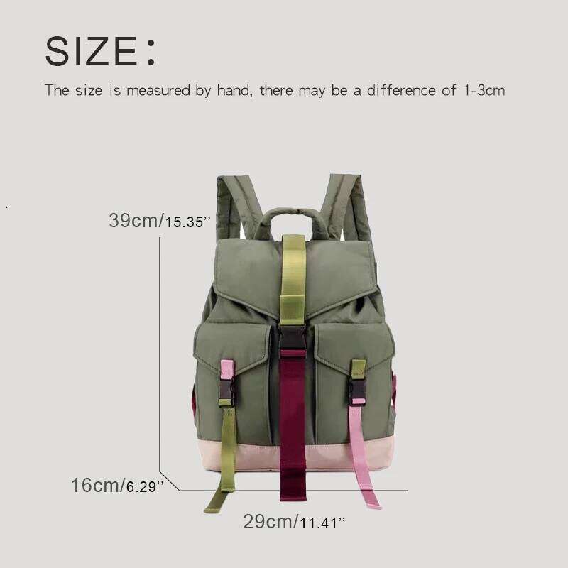Women's Bags Designer Korean Casual Backpacks For Women Designer Handbags Purses New In Polyester Multiple Pockets Large Capacity Shoulder