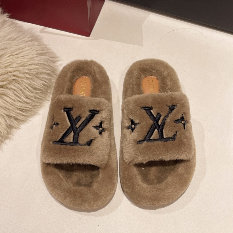 2025 autumn and winter free shipping new designer shoes women's Korean version comfortable cotton slippers white black