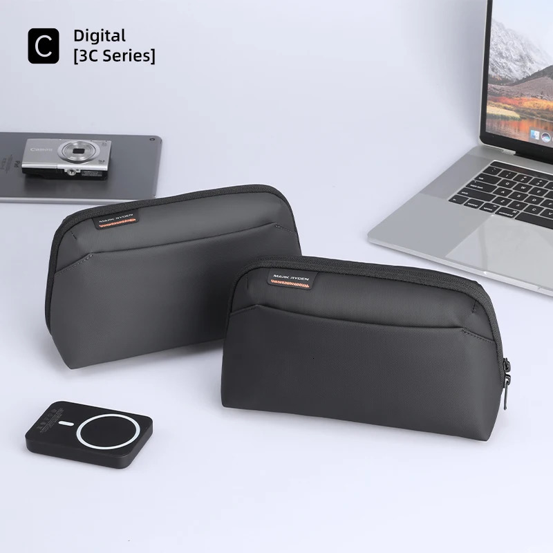Tech Organizer Pouch Small Toiletry Bag Makeup Case for Travel Gadgets Bags Portable Digital 3C Storage Bag 250614