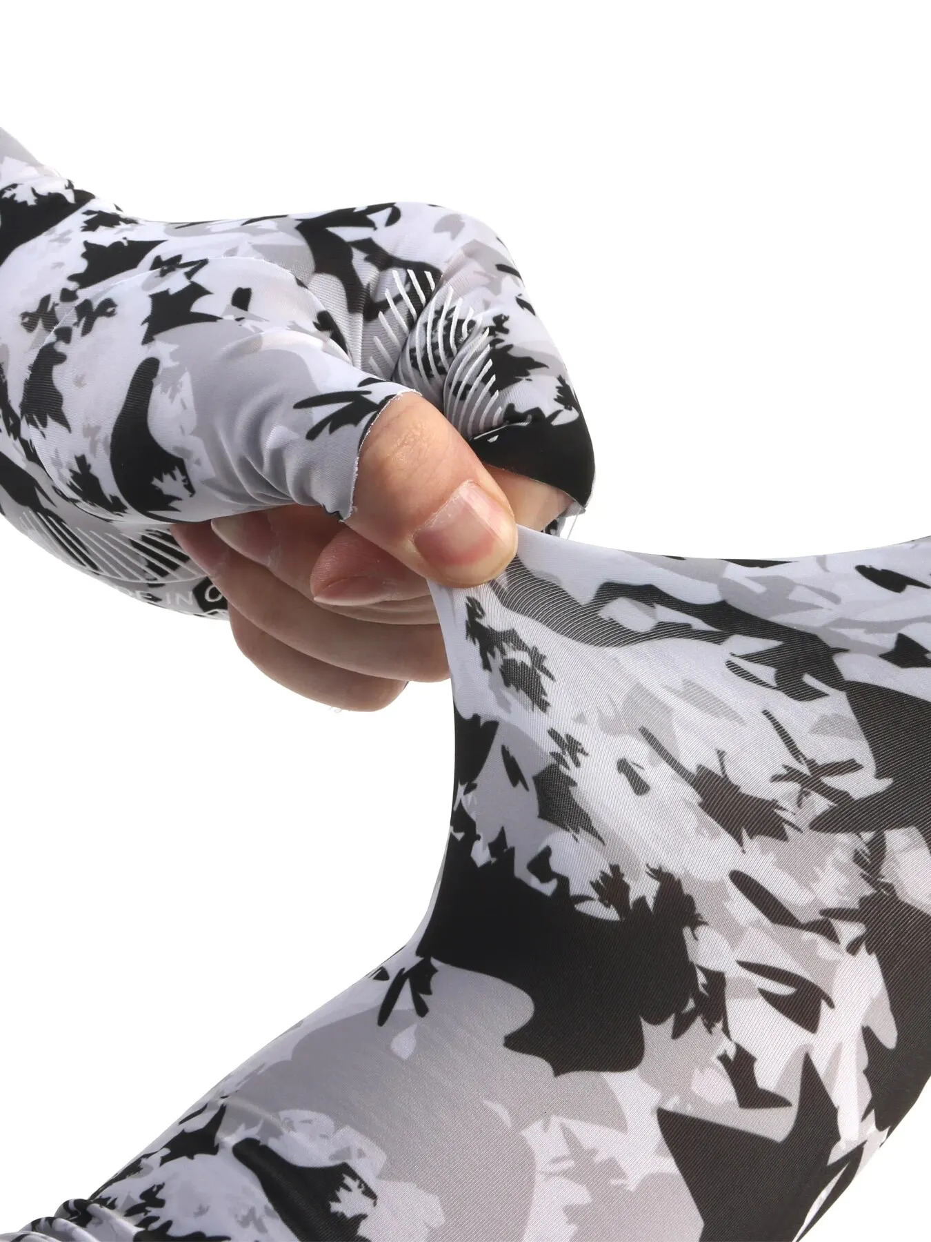 Summer Long Ice Silk Sunscreen Gloves for Women Summer UV Resistant Sleeves for Outdoor Travel Nylon Flip Cover Cool Feeling 250610