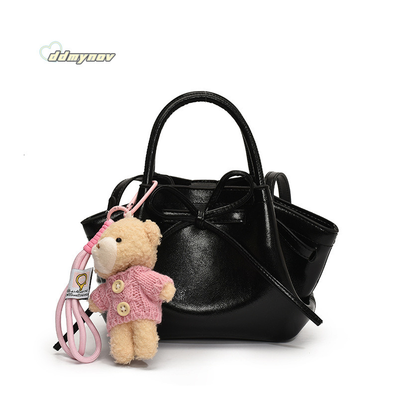 Handheld Trendy Niche Bucket 2025 New Fashion Korean Style Shoulder High-end Versatile Crossbody Bag for Women ddmynov