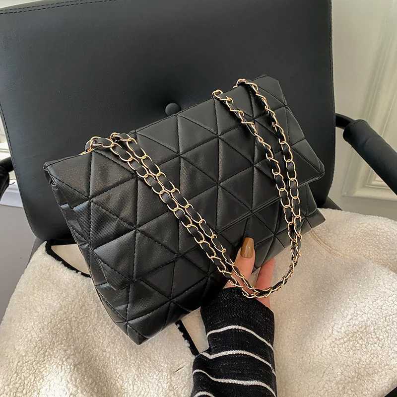 Embroidery Plaid Flap Shoulder Bag Casual Chain Strap Crossbody Bags for Women Commuting Daily Used Lady Handbag Tote Bag bags XJ2520616