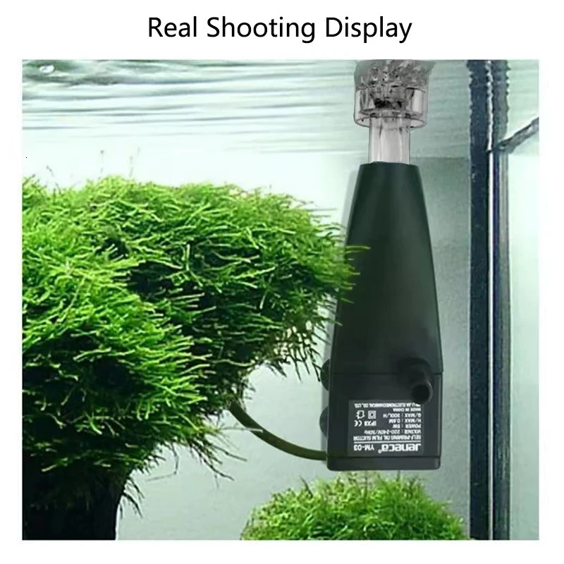 5W Aquarium Surface Oil Skimmer Filter Mute Auto Oil Film Processor Remove Tool for Aquarium Fish Tank Water Filtration 220-240V 250613