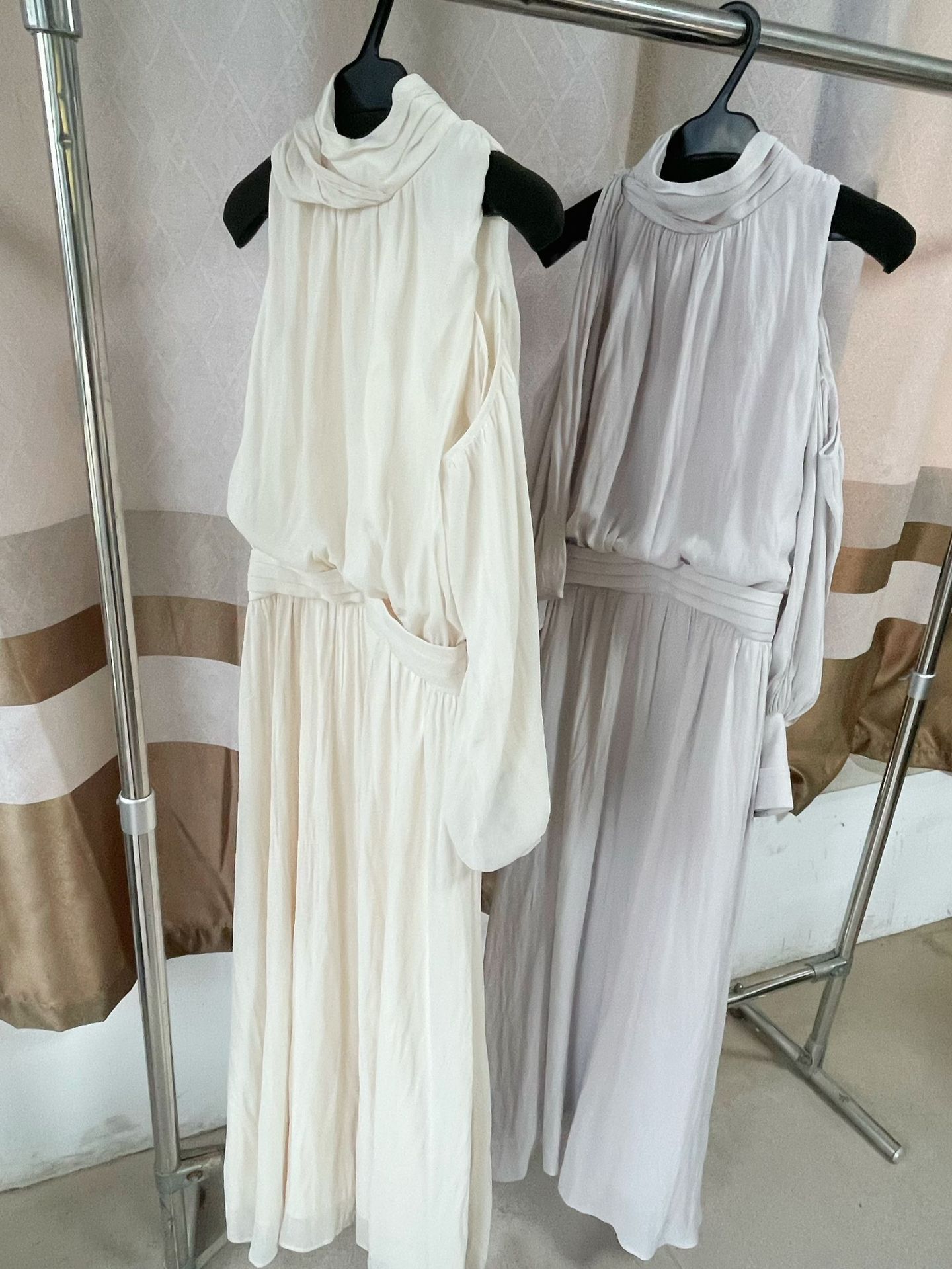 XR172 New style small fresh Japanese style S home off-shoulder puff sleeve waist