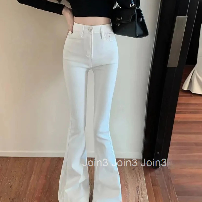 Womens Jeans Wide Leg High Waist Female Cowboy Pants Vintage Baggy Trend 2025 2000s Y2k Streetwear South Korea 90s Emo Trousers