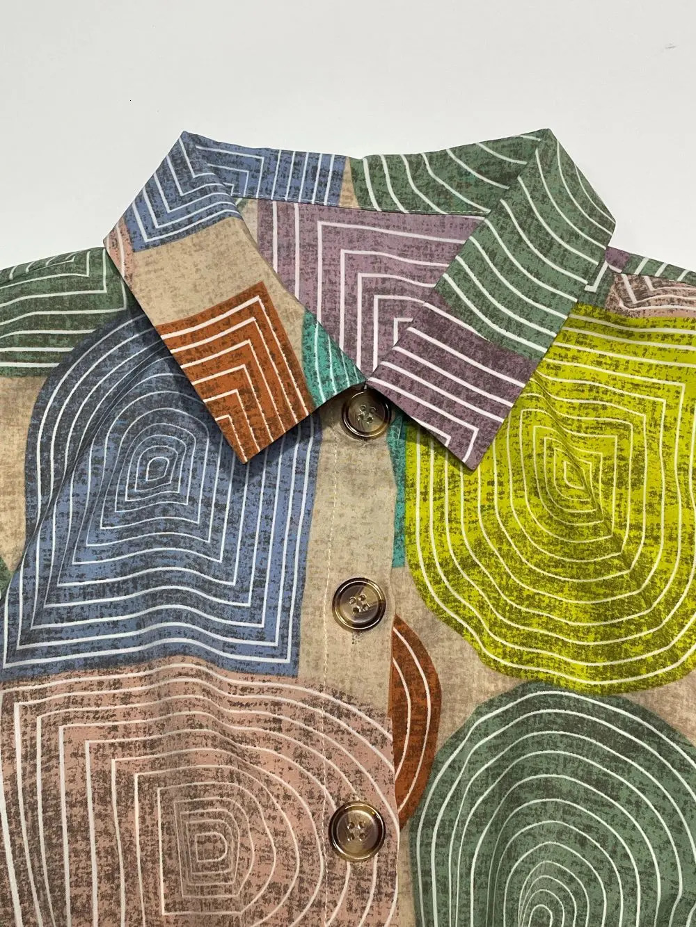 Elegant Vneck Geometric Print Summer Dress Womens Short Sleeve Buttoned Sleeveless Kneelength Elastic Waist Gown 250611