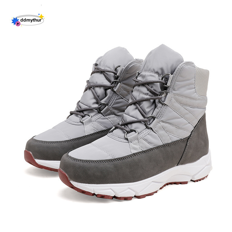 Nine Colors Snowflake Single European Version Russian Snow Boots Big Factory Women's Shoes Thick Wool Lining ddmythur
