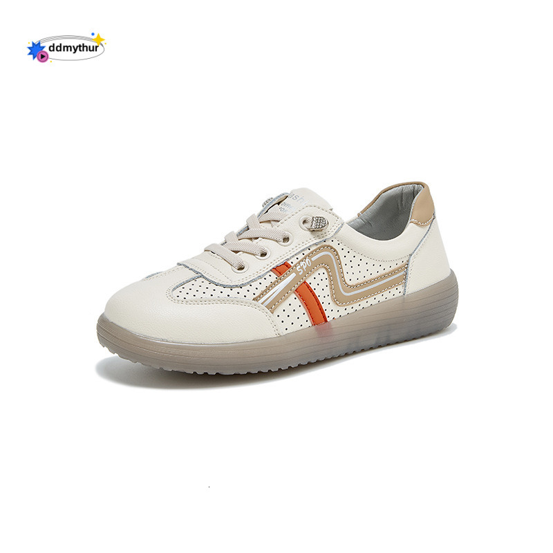 White Sneakers for Women 2025 New Lightweight Casual Flat Ins Trend Fashion Versatile Jelly Sole Shoes Hot ddmythur