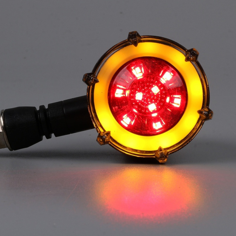 Turbo LED Signal Light Harley Motorcycle Turn Indicator Universal Modification Parts turn signal