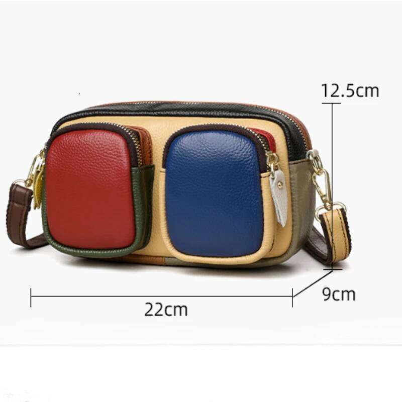 Designer Genuine Leather Tote Cowhide Crossbody For Women High Capacity Handbags Female Shoulder Messenger Bags