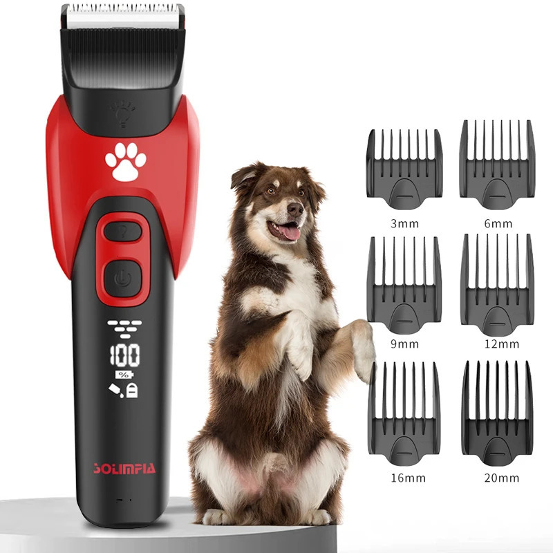 Electric Professional Pet Hair Clipper Big Dog Trimmer Shaver Rechargeable Animal Cats Hair Trimmer Cutting Machine for Sheep 250614