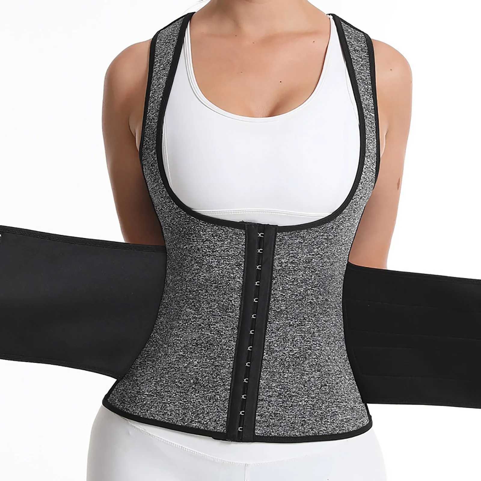 Women Waist Trainer Vest Body Shaper Casual Waist Band High Elastic Slimming Shapewear Postpartum Tummy Control Bodyshaper W250616