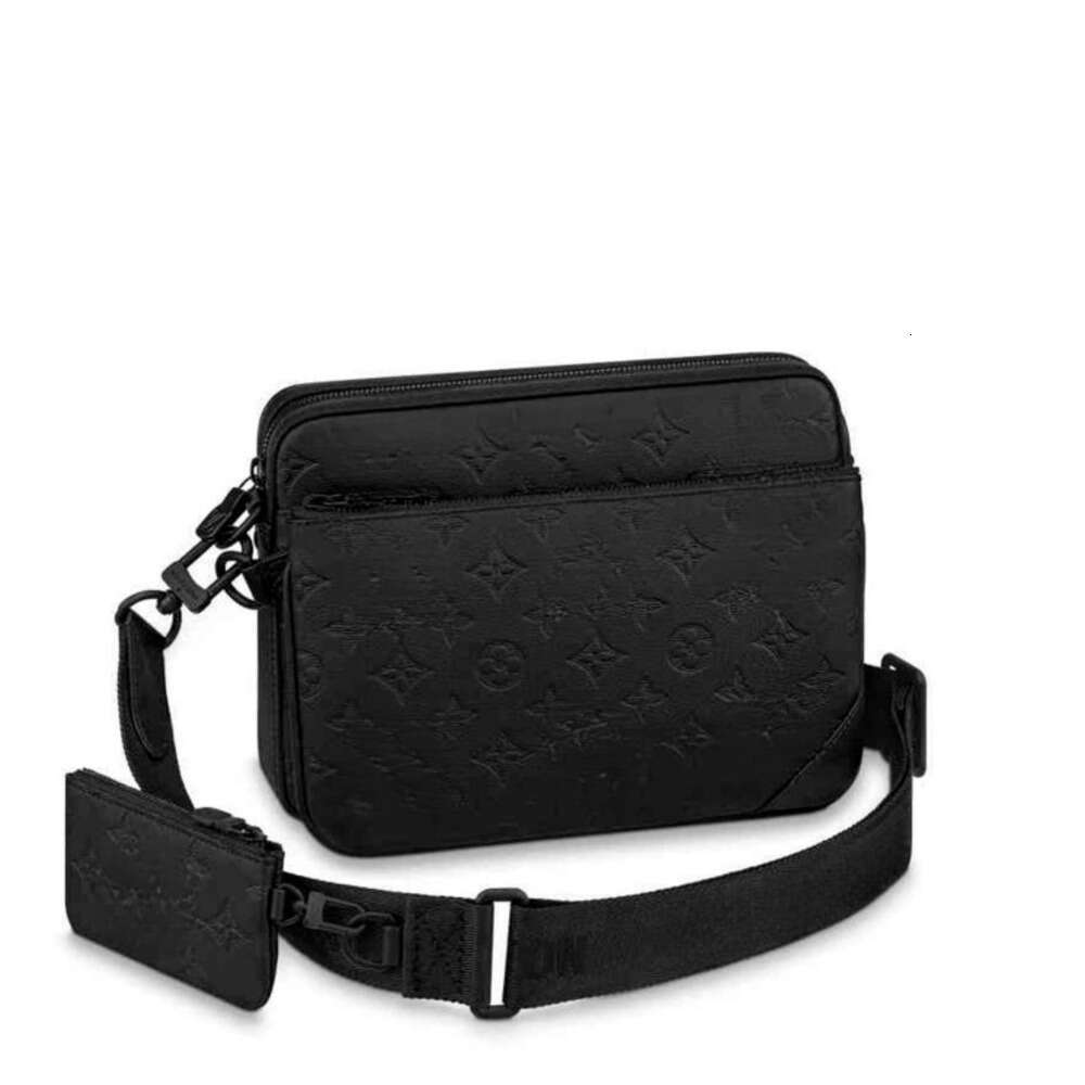 NEW Shoulder crossbody wallet purse pocketbook billfold Card Holder Men's wallet three-piece suit messenger bag Printed Fashion clutch bag man wallet 488