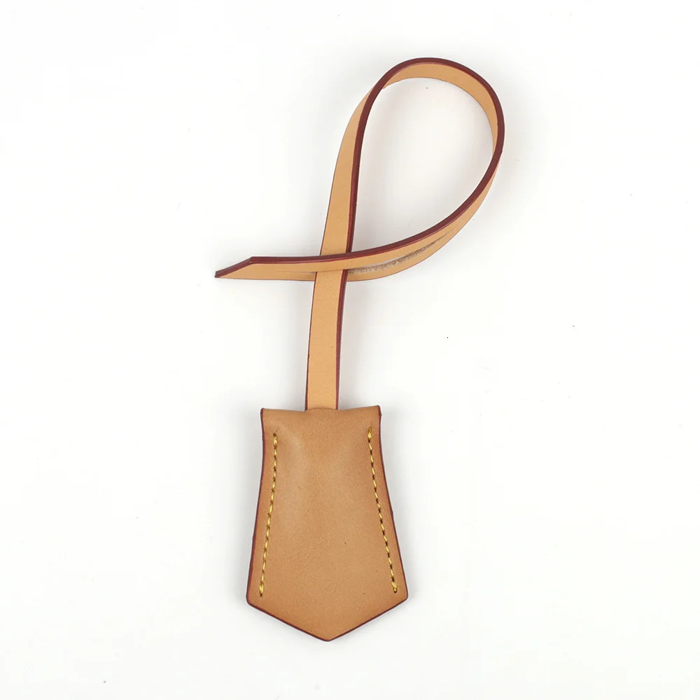 Custom Initials Vegetable Tanned Leather Handbag Tag Fashion Women Travel Keyholder Luggage Suitecase Bag Hanging Charm 250616