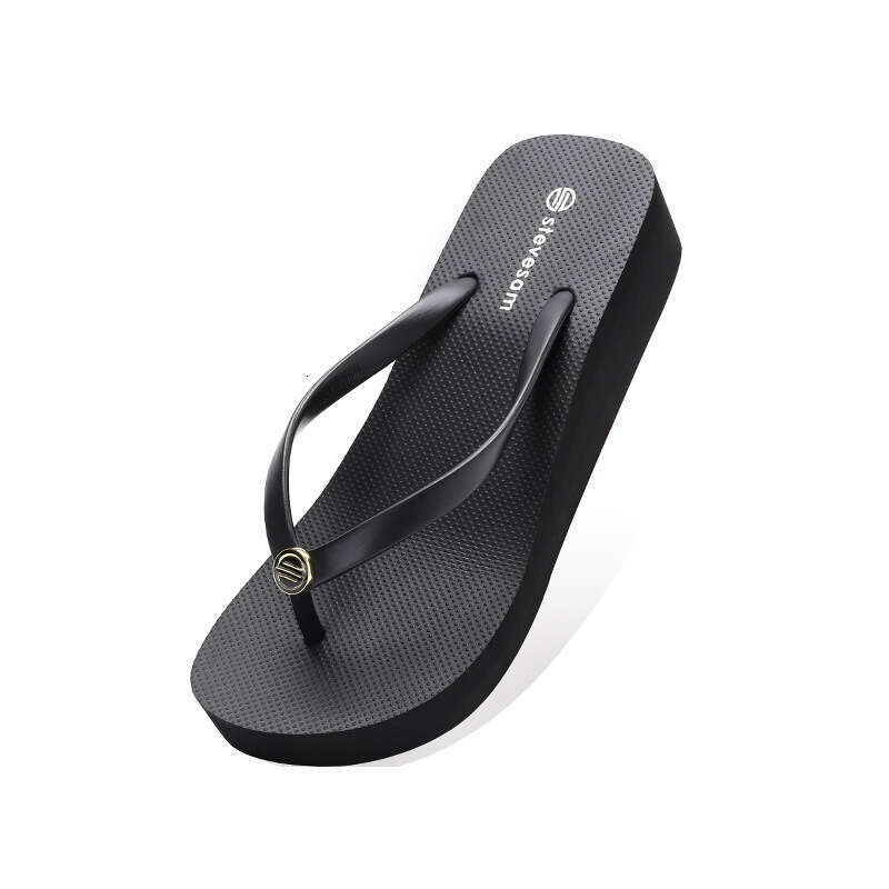 2025 New 4CM Wedge Sandals Women, Summer Beach Vacation Non-Slip Flip-Flops for Outdoor Wear
