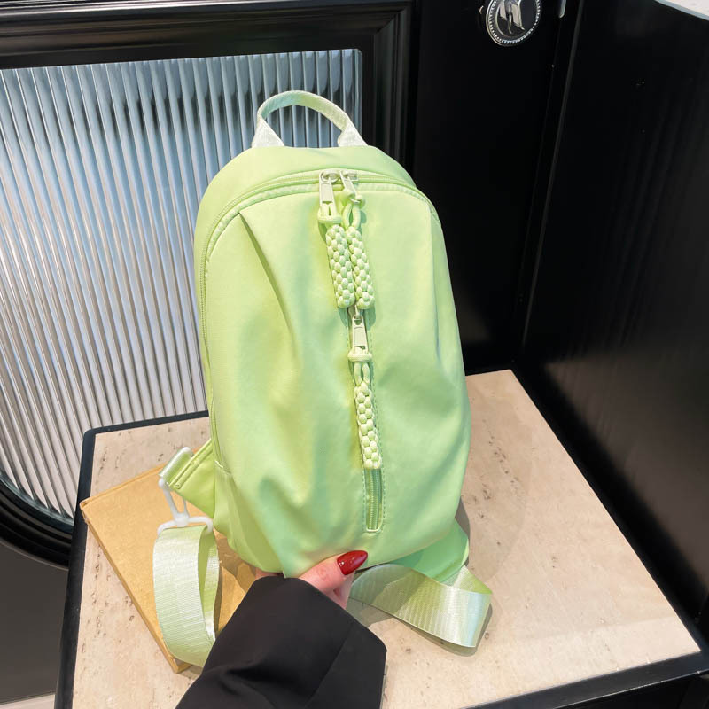 2025 new large capacity women's Korean style niche solid color chest bag with nylon designer fashion crossbody bag multifunctional shoulder bag