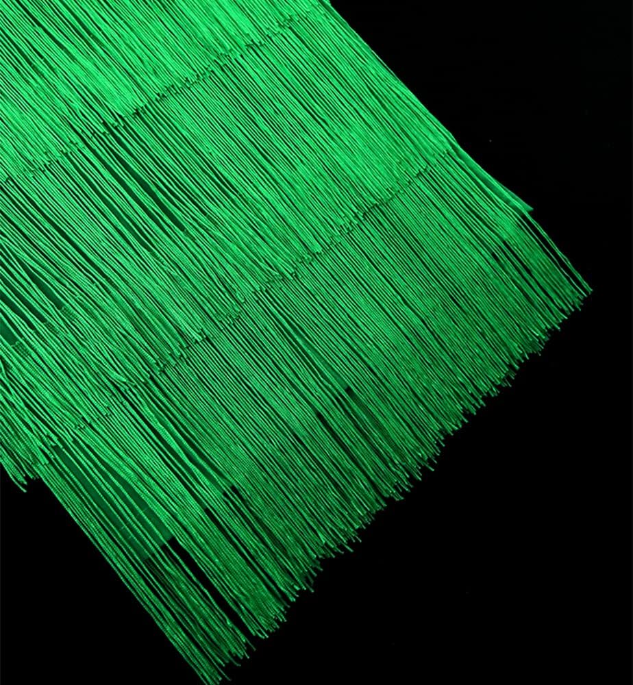 Women's High Waist Fringe Tassel Tiered Bodycon Pencil Skirts Mid Length Blue Green Fashion Party Celebrations