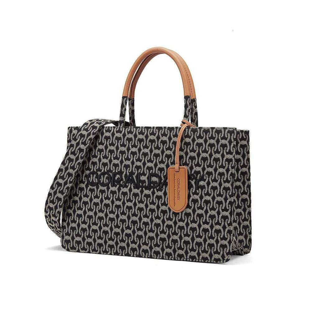 Hot Selling New Large Capacity Tote Letter Embroidery Women's Handbag Printed Canvas Shoulder Commuter Crossbody Bag Designer Bags