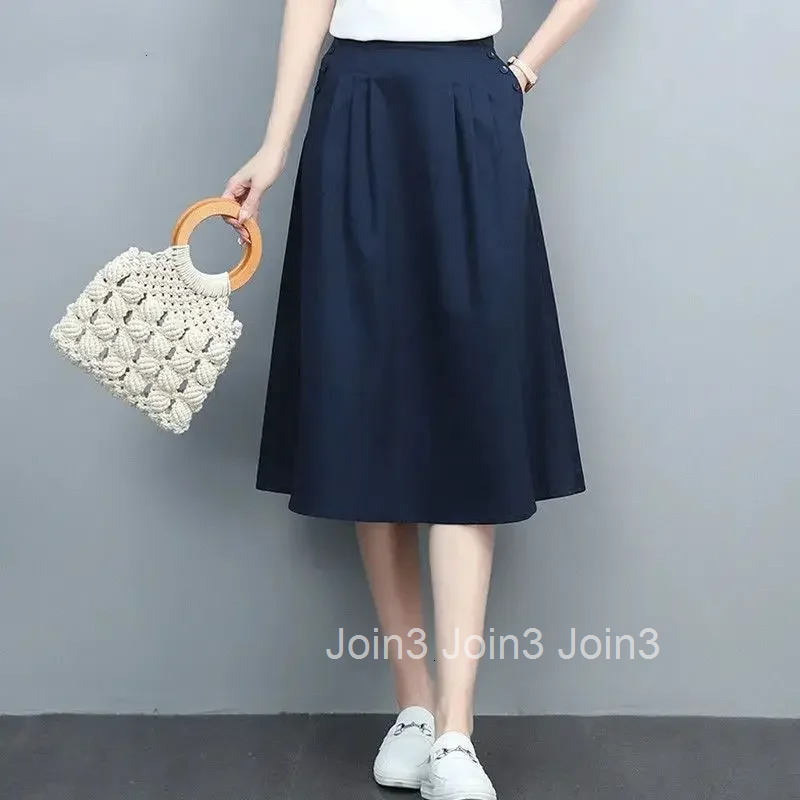 Woman Skirt A Line Korean Style Skirts for Women Stylish Luxury Elegant Cheap Fashion Chic New In 2025 Trend Harajuku Casual V