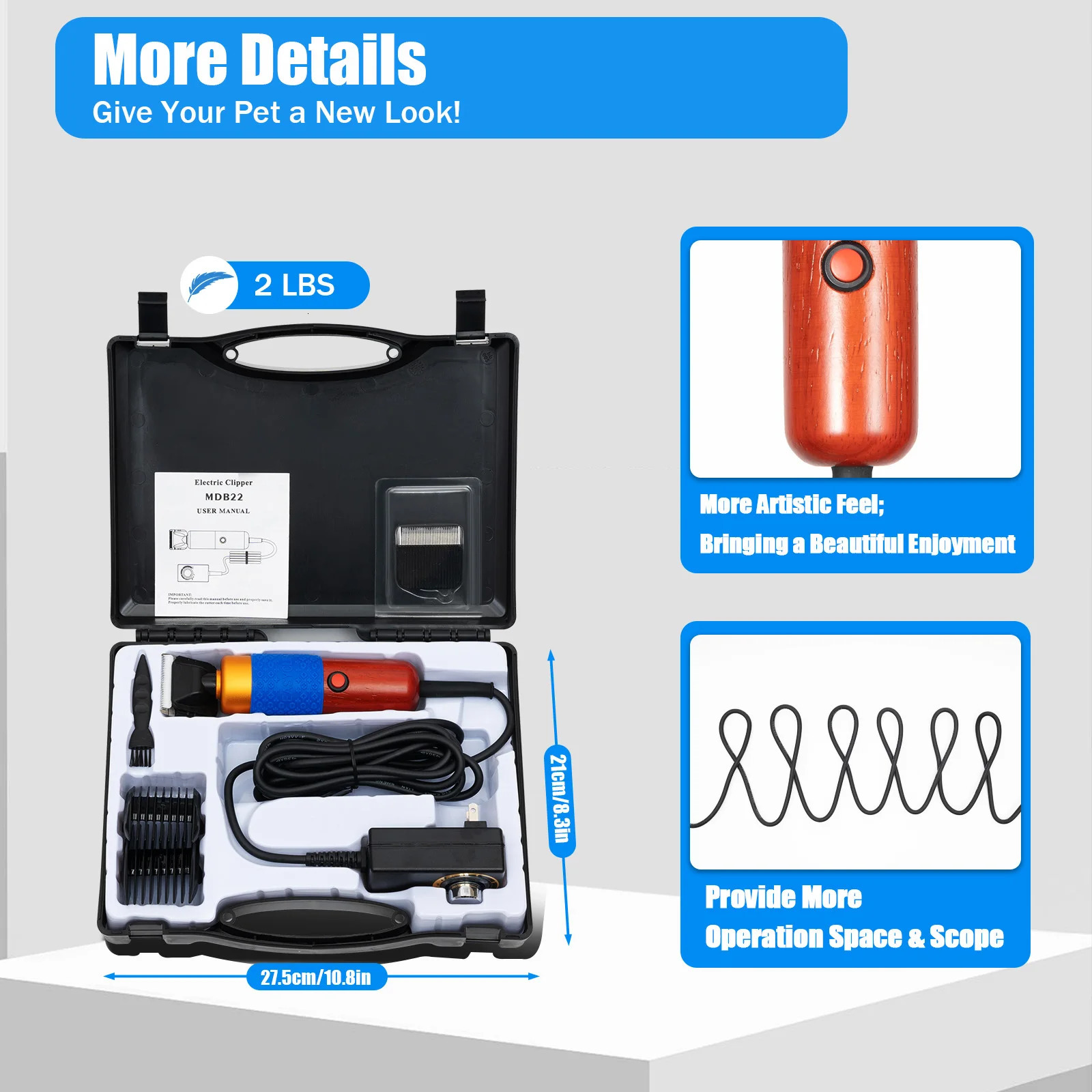 Electric Animal Fur Shears Farm Supplies Sheep Goat Shears Pets Dogs Rabbit Shearing Shaver Clipper Grooming 250614