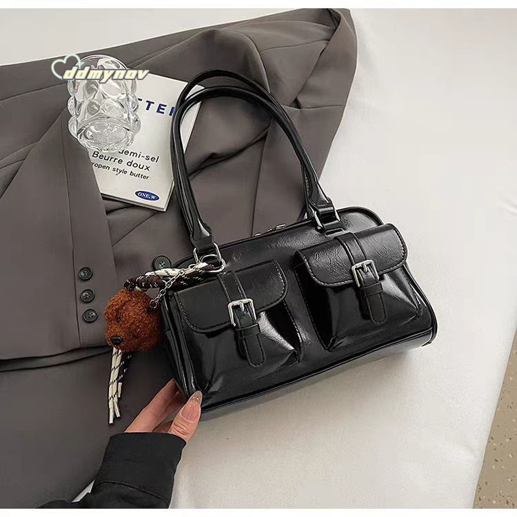 High-End Underarm Pillow for Women, Autumn Winter Boston Bag, Commuter Handbag and Shoulder Bag ddmynov ddmynov ddmynov