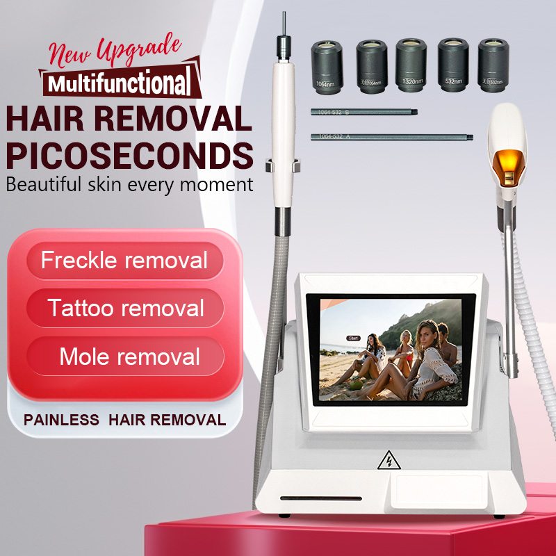 Soprano Titanium Hair Removal Professional 2 In 1 Diode Laser Pico Ipl Nd Yag Picosecond Laser Opt Hair Removal Tattoo Removal