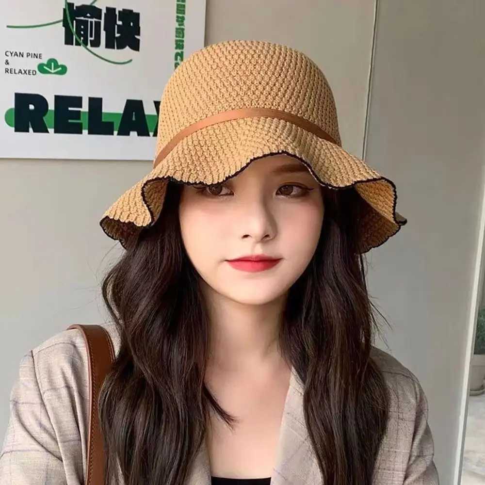 New Arrival Spring Summer Sun Hat Bow Tie Women Breathable Foldable Fisherman Hat Sun UV Protection Hiking Outdoor Beach Cap U250616